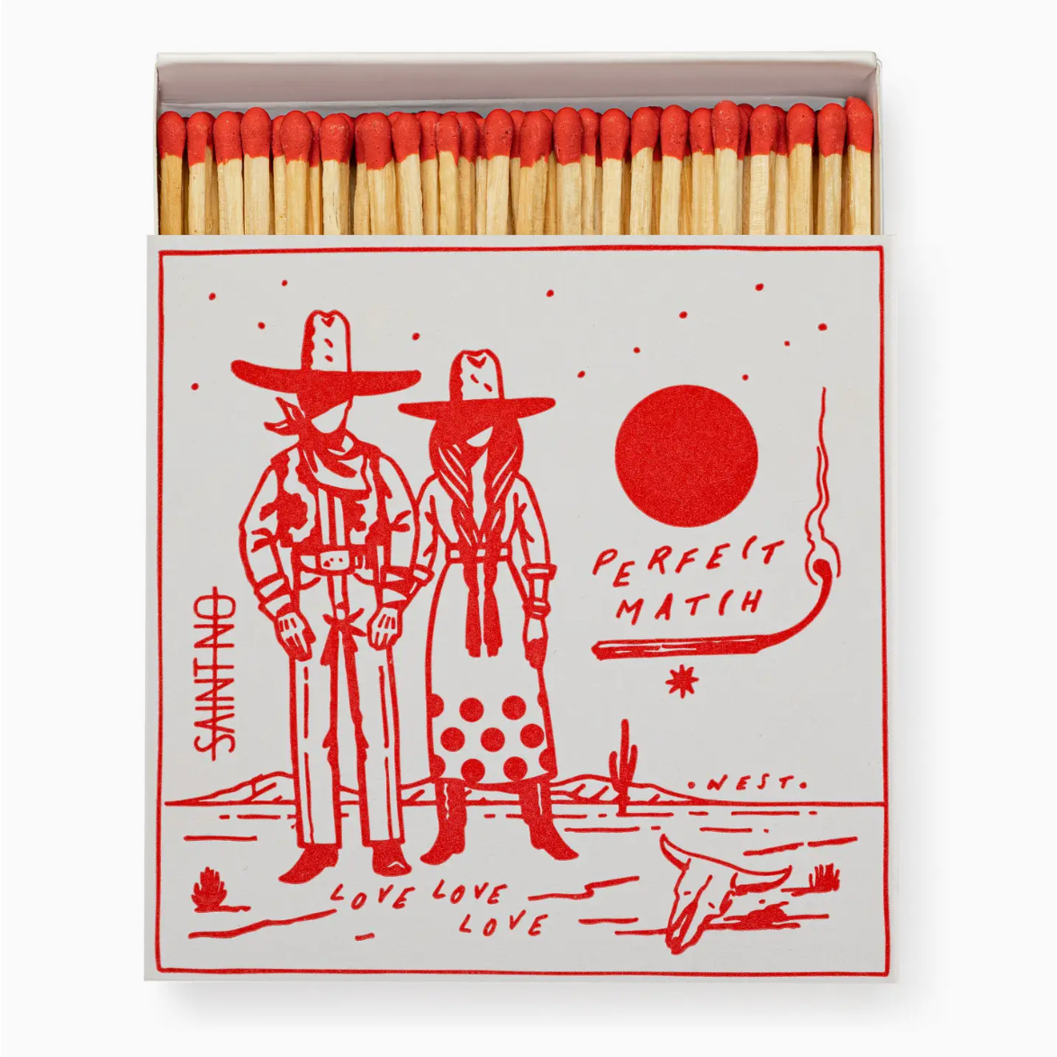 Perfect Match By Saint No | Square - Safety Matches