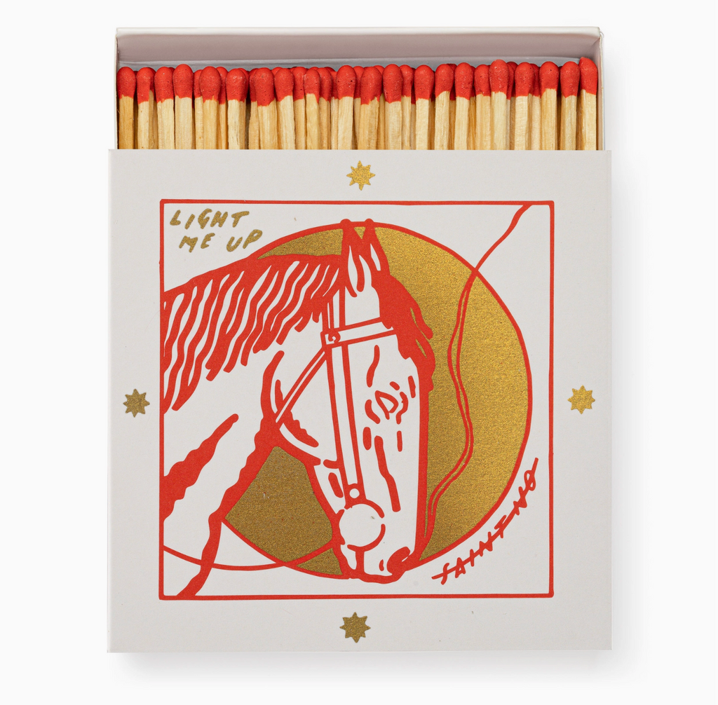 Saint No Horse's Head | Square - Safety Matches