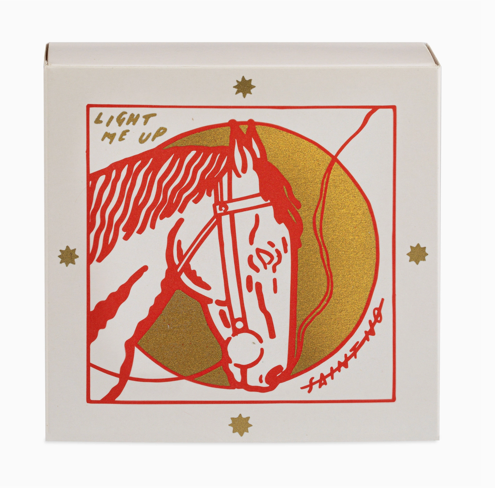 Saint No Horse's Head | Square - Safety Matches