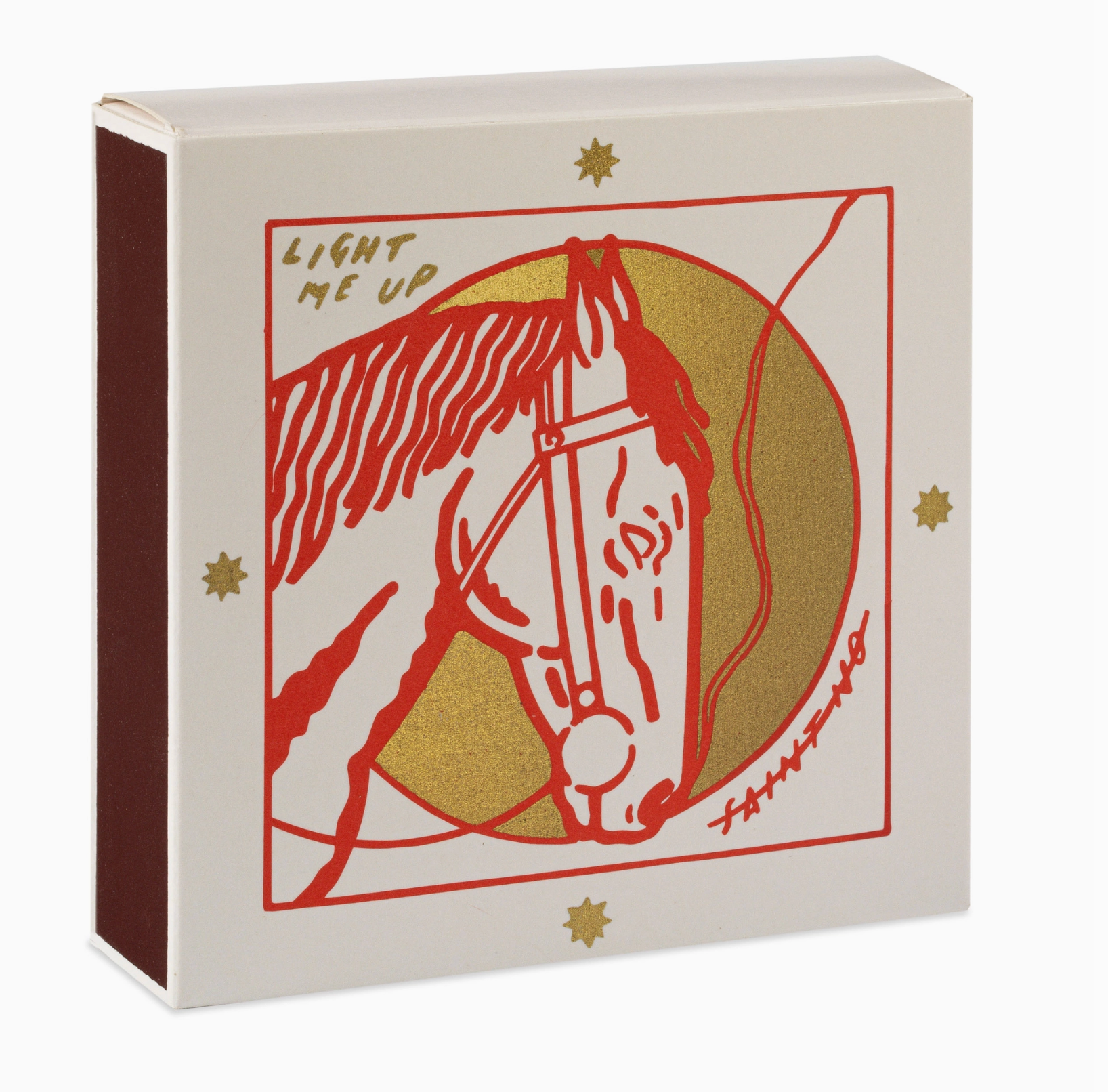 Saint No Horse's Head | Square - Safety Matches